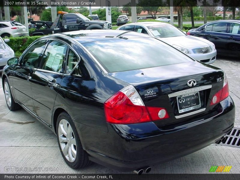 Black Obsidian / Graphite 2007 Infiniti M 35 Sedan