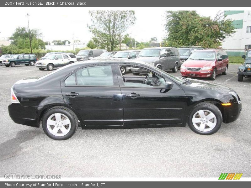 Black / Charcoal Black 2007 Ford Fusion SE