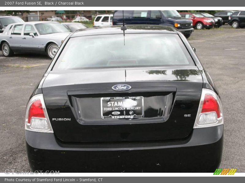 Black / Charcoal Black 2007 Ford Fusion SE