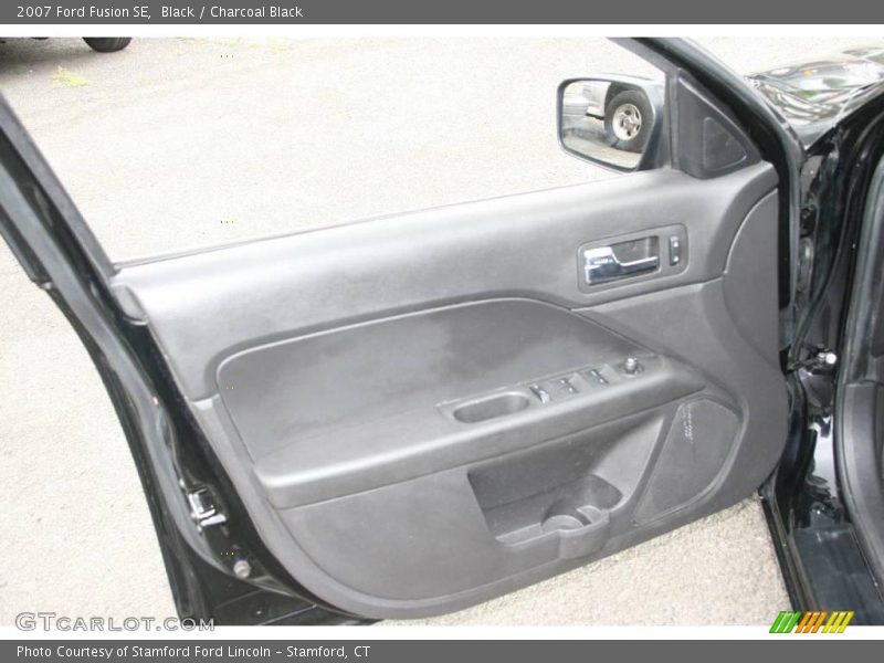 Black / Charcoal Black 2007 Ford Fusion SE
