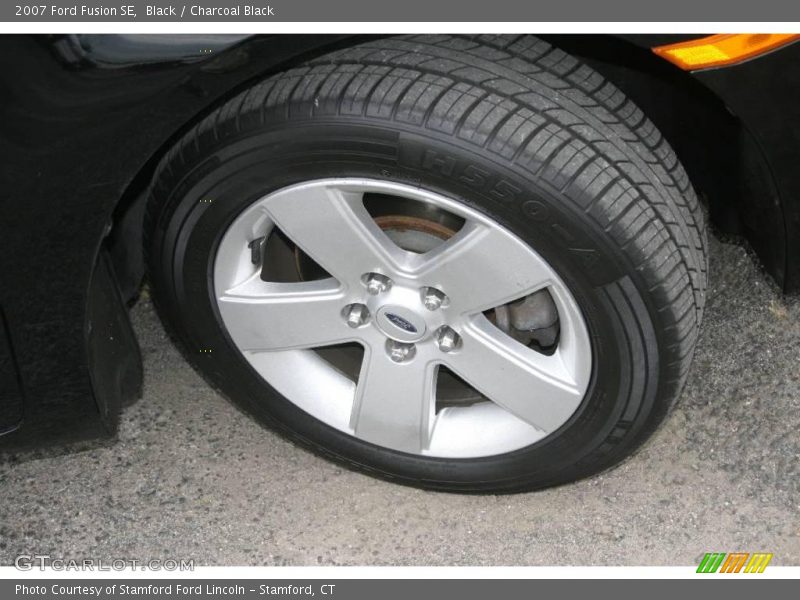 Black / Charcoal Black 2007 Ford Fusion SE