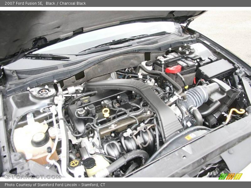 Black / Charcoal Black 2007 Ford Fusion SE