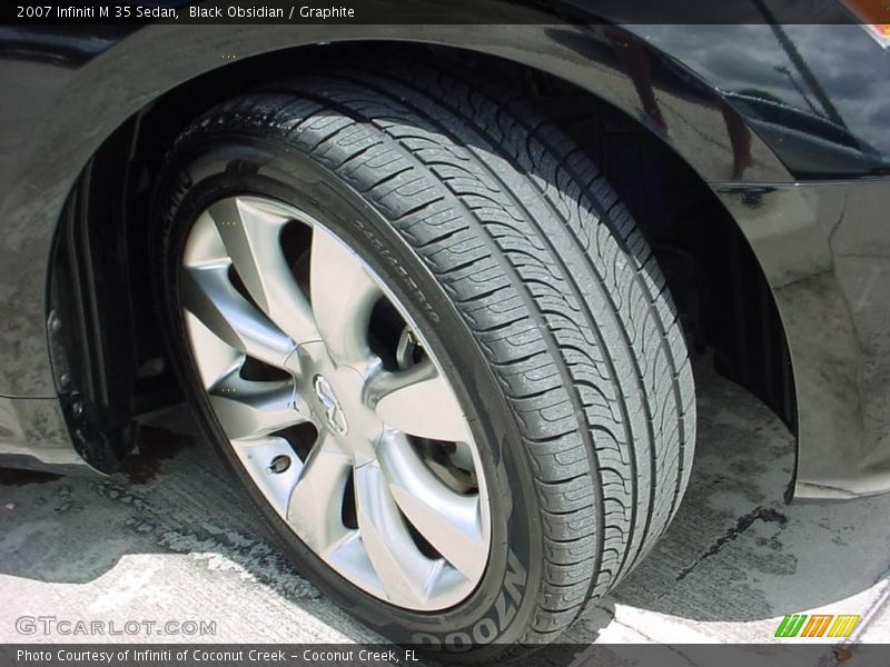 Black Obsidian / Graphite 2007 Infiniti M 35 Sedan