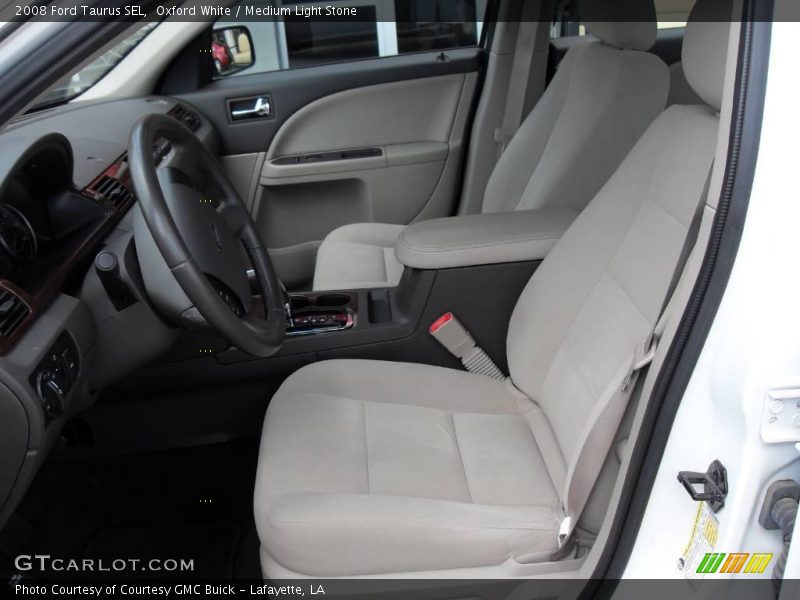 Oxford White / Medium Light Stone 2008 Ford Taurus SEL
