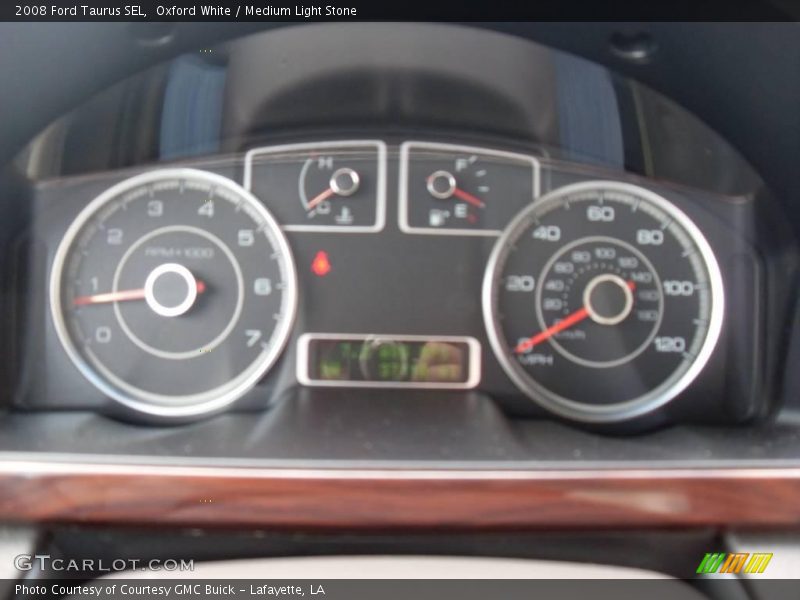 Oxford White / Medium Light Stone 2008 Ford Taurus SEL