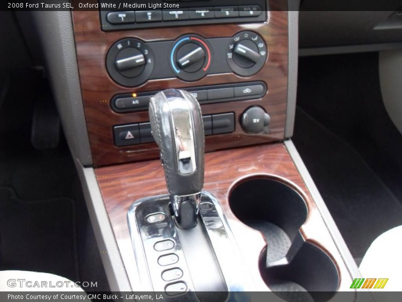 Oxford White / Medium Light Stone 2008 Ford Taurus SEL