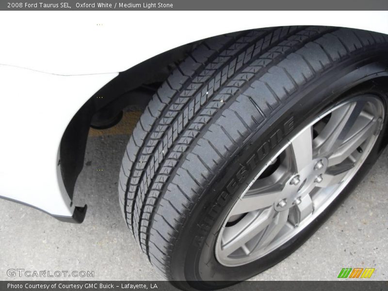 Oxford White / Medium Light Stone 2008 Ford Taurus SEL