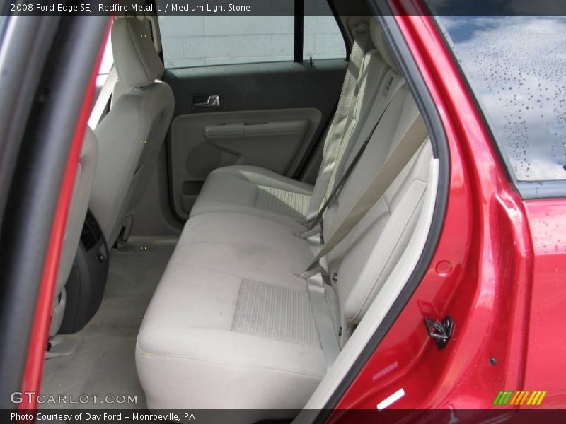 Redfire Metallic / Medium Light Stone 2008 Ford Edge SE