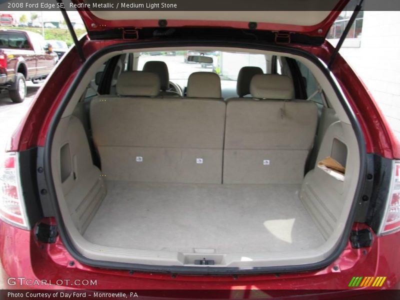 Redfire Metallic / Medium Light Stone 2008 Ford Edge SE