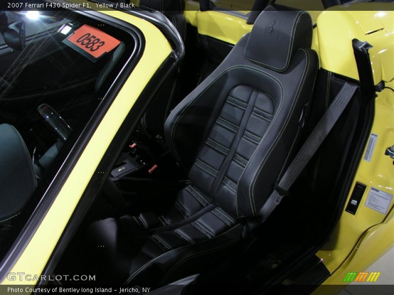  2007 F430 Spider F1 Black Interior