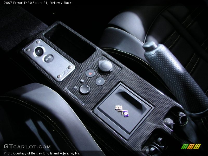 Yellow / Black 2007 Ferrari F430 Spider F1