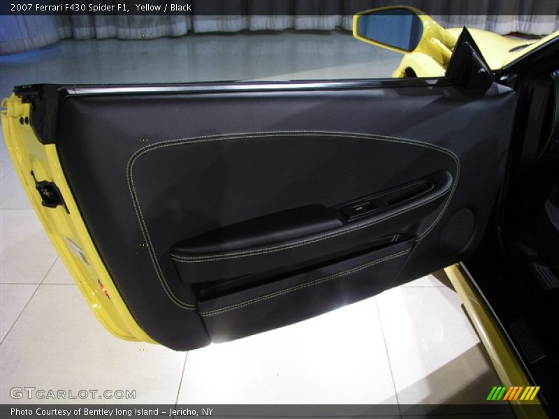 Yellow / Black 2007 Ferrari F430 Spider F1