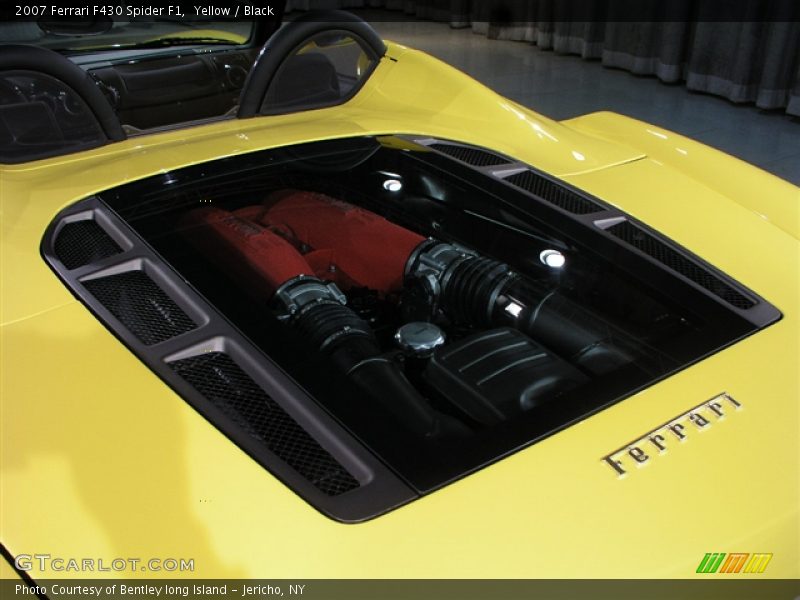 Yellow / Black 2007 Ferrari F430 Spider F1