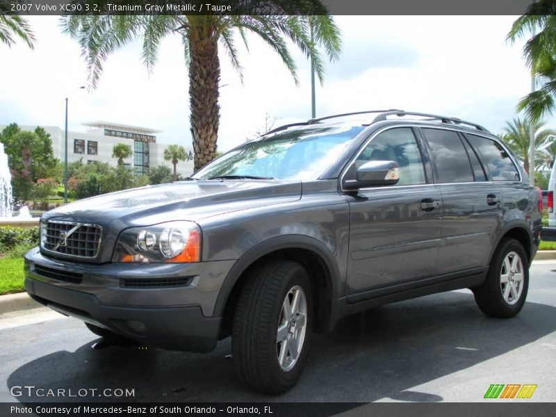 Titanium Gray Metallic / Taupe 2007 Volvo XC90 3.2