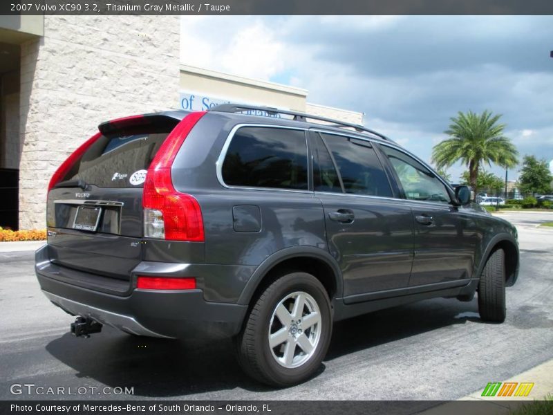 Titanium Gray Metallic / Taupe 2007 Volvo XC90 3.2