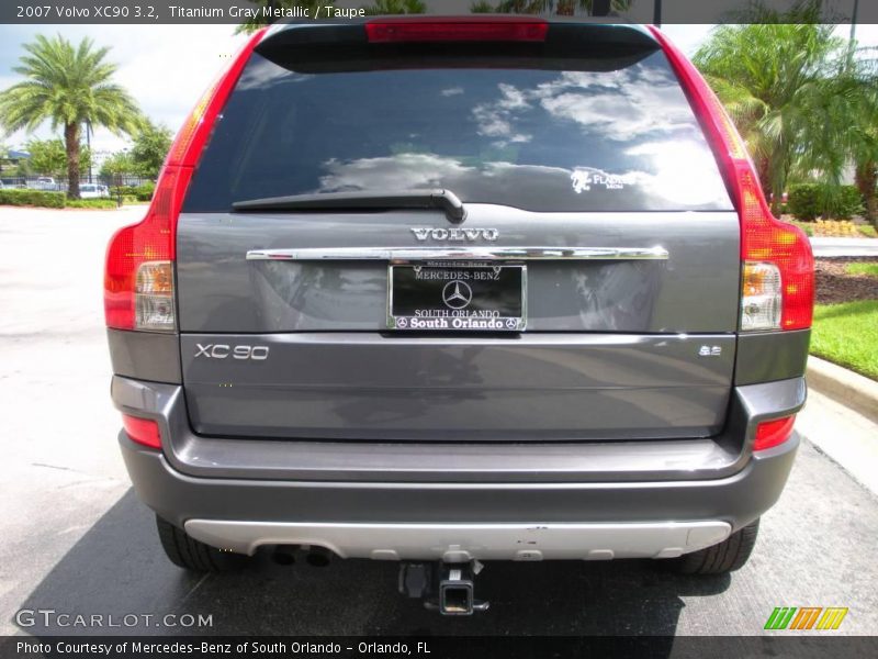 Titanium Gray Metallic / Taupe 2007 Volvo XC90 3.2
