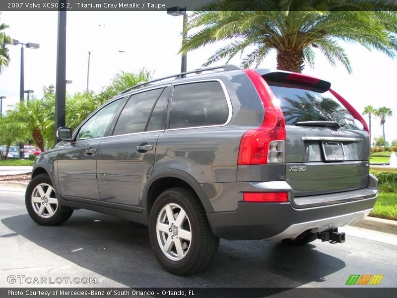 Titanium Gray Metallic / Taupe 2007 Volvo XC90 3.2