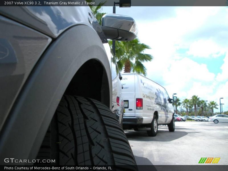 Titanium Gray Metallic / Taupe 2007 Volvo XC90 3.2