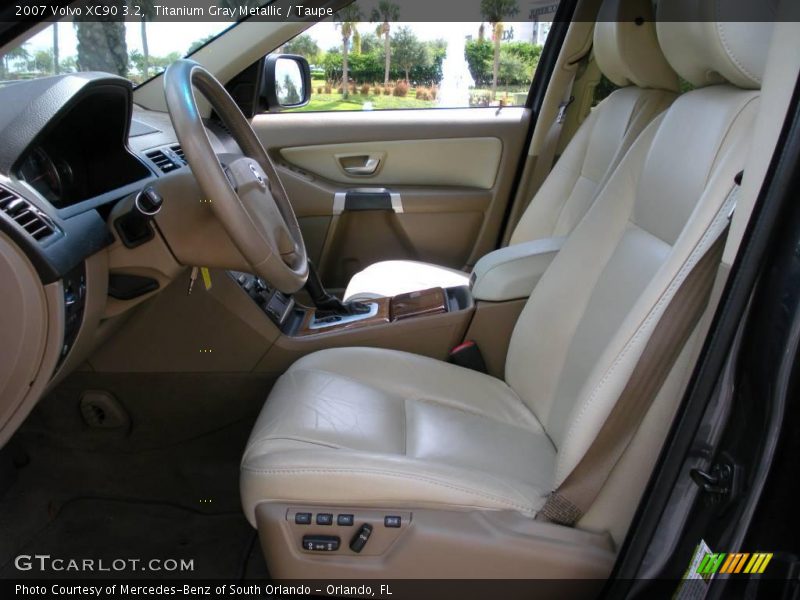 Titanium Gray Metallic / Taupe 2007 Volvo XC90 3.2