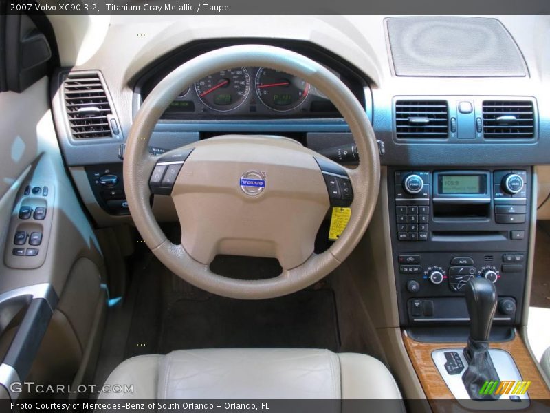 Titanium Gray Metallic / Taupe 2007 Volvo XC90 3.2