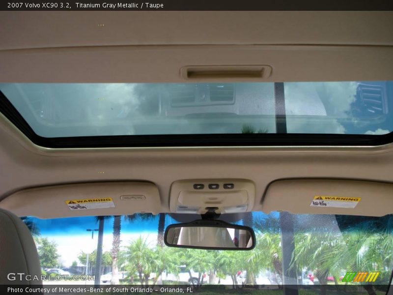 Titanium Gray Metallic / Taupe 2007 Volvo XC90 3.2