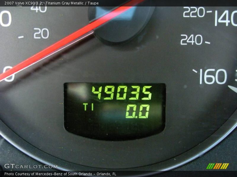 Titanium Gray Metallic / Taupe 2007 Volvo XC90 3.2