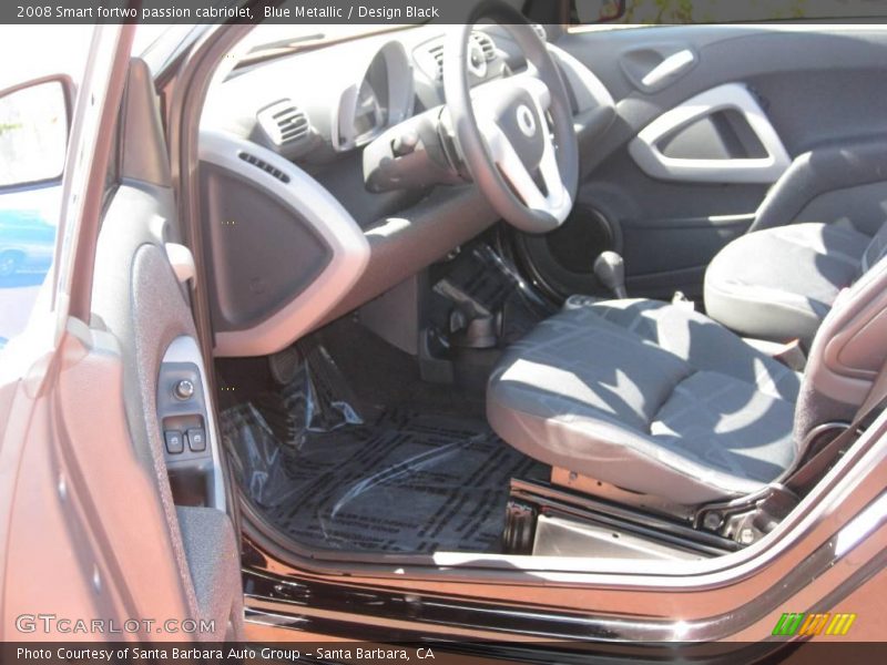 Blue Metallic / Design Black 2008 Smart fortwo passion cabriolet