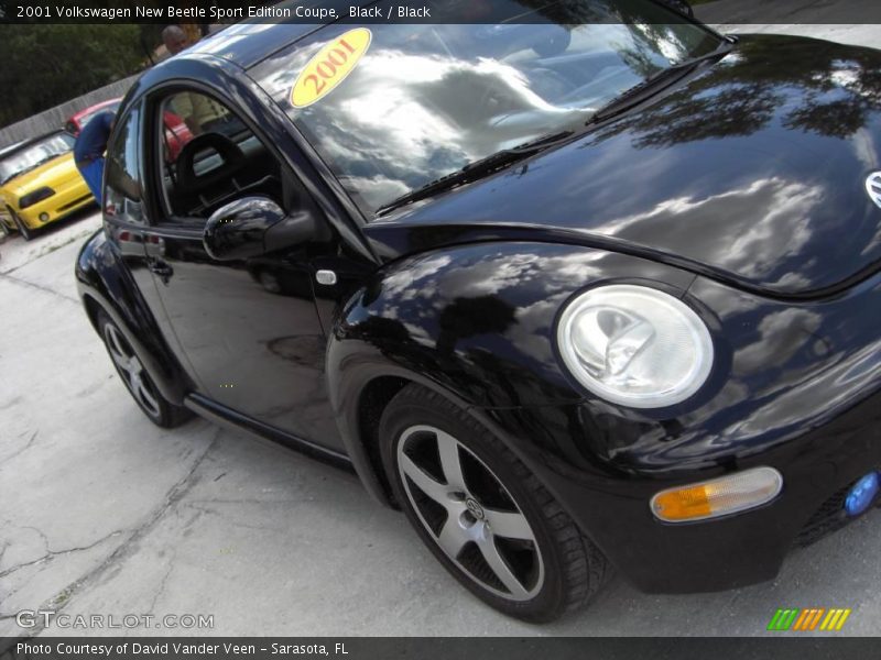 Black / Black 2001 Volkswagen New Beetle Sport Edition Coupe