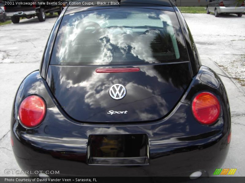Black / Black 2001 Volkswagen New Beetle Sport Edition Coupe