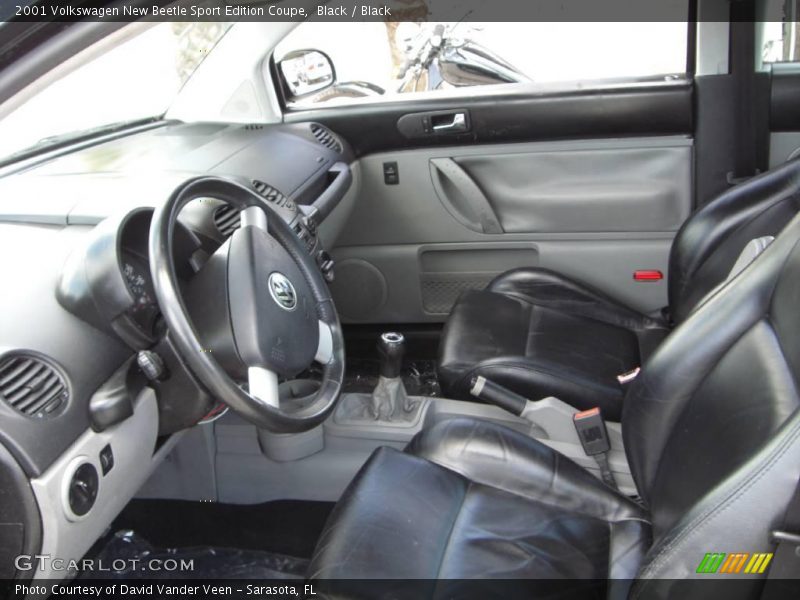 Black / Black 2001 Volkswagen New Beetle Sport Edition Coupe