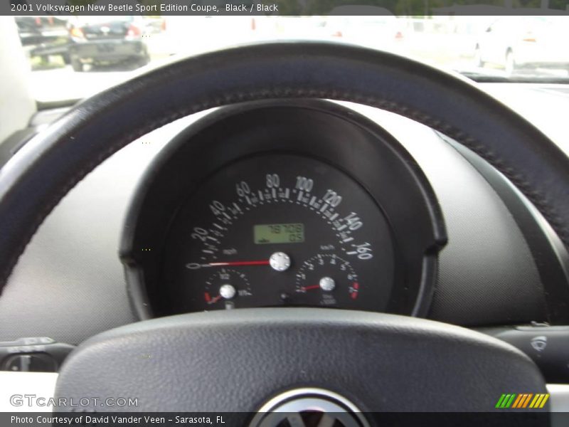 Black / Black 2001 Volkswagen New Beetle Sport Edition Coupe