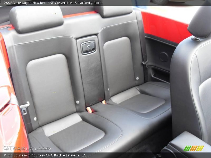 Salsa Red / Black 2008 Volkswagen New Beetle SE Convertible