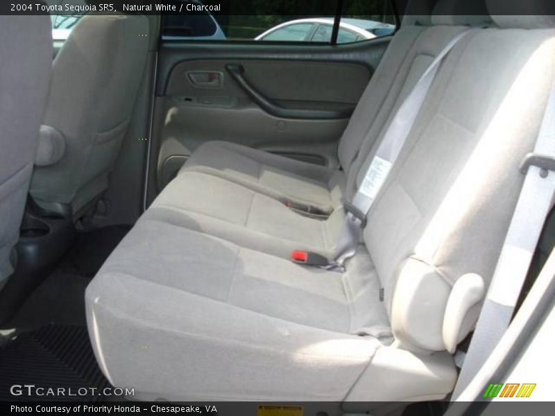 Natural White / Charcoal 2004 Toyota Sequoia SR5