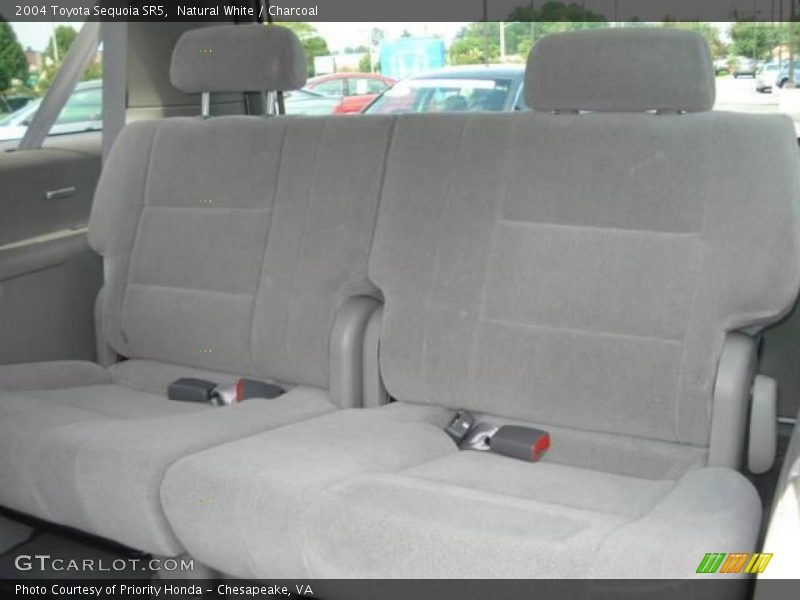 Natural White / Charcoal 2004 Toyota Sequoia SR5