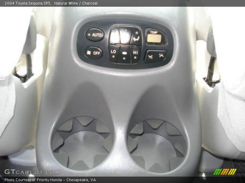 Natural White / Charcoal 2004 Toyota Sequoia SR5
