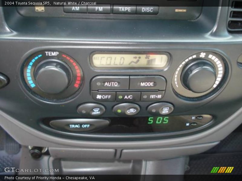 Natural White / Charcoal 2004 Toyota Sequoia SR5