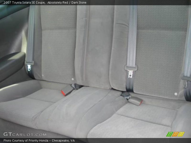 Absolutely Red / Dark Stone 2007 Toyota Solara SE Coupe