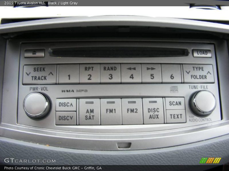 Black / Light Gray 2009 Toyota Avalon XLS