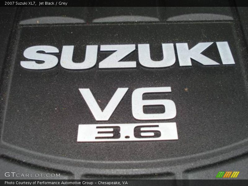 Jet Black / Grey 2007 Suzuki XL7