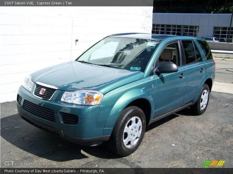 Cypress Green / Tan 2007 Saturn VUE