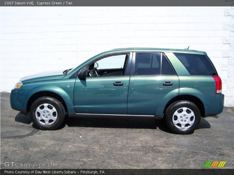 Cypress Green / Tan 2007 Saturn VUE