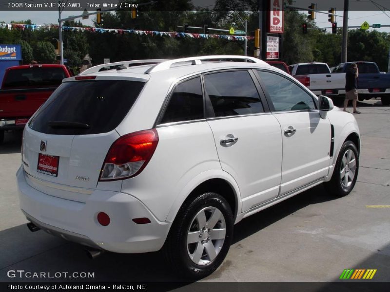 Polar White / Gray 2008 Saturn VUE XR AWD