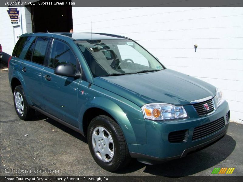 Cypress Green / Tan 2007 Saturn VUE