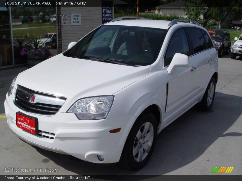 Polar White / Gray 2008 Saturn VUE XR AWD