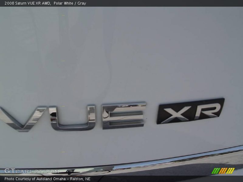 Polar White / Gray 2008 Saturn VUE XR AWD