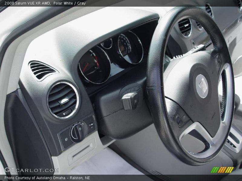 Polar White / Gray 2008 Saturn VUE XR AWD
