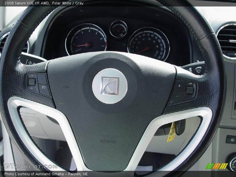 Polar White / Gray 2008 Saturn VUE XR AWD