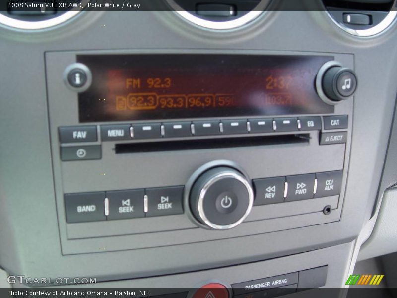 Polar White / Gray 2008 Saturn VUE XR AWD