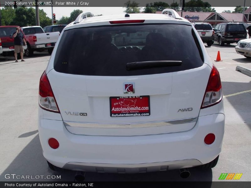Polar White / Gray 2008 Saturn VUE XR AWD