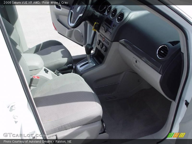 Polar White / Gray 2008 Saturn VUE XR AWD